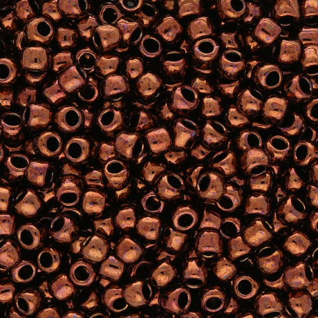 Rocailles - Perlen Toho 8/0 – Dark Bronze - PerlineBeads SA