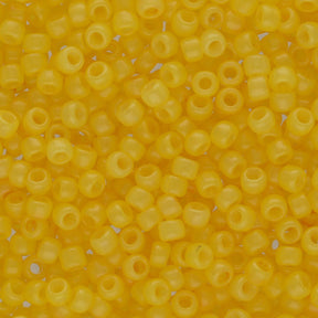 Rocailles-Perlen Toho 8/0 – Hybrid ColorTrends: Milky - Primrose Yellow - PerlineBeads