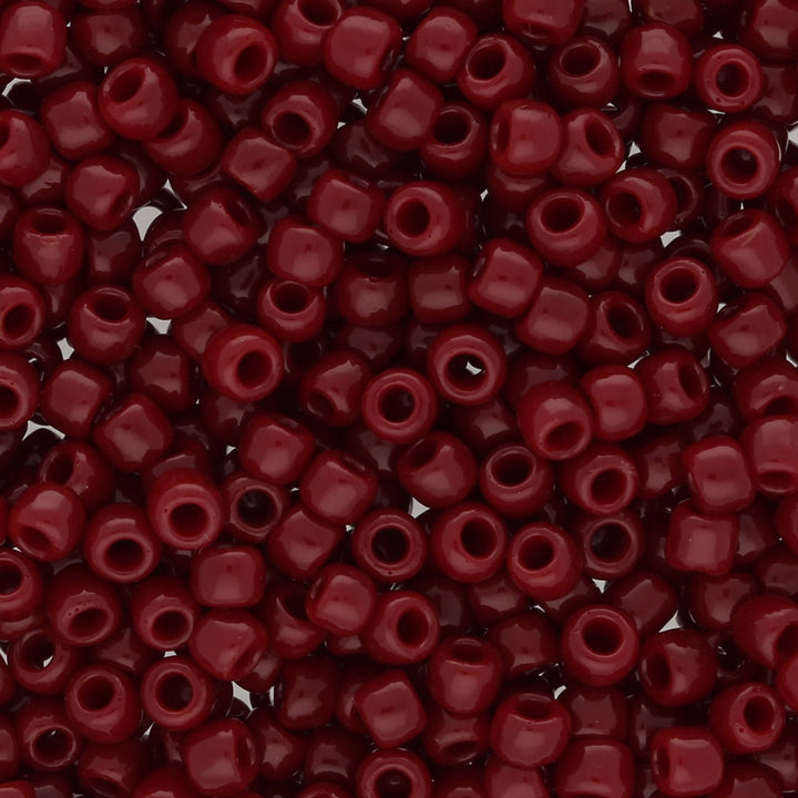 Rocailles - Perlen Toho 8/0 – Opaque Oxblood - PerlineBeads SA