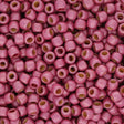 Rocailles - Perlen Toho 8/0 – PermaFinish - Matte Galvanized Pink Lilac - PerlineBeads SA