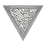 Rohrperle aus Metall, verdreht - 13 mm - Farbe Silber (± 50 Stk.) - PerlineBeads SA