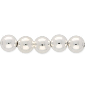 Runde Perle aus 925 Sterling Silber - 6 mm - PerlineBeads