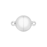 Runder Magnetverschluss ∅ 8 mm – Edelstahl PVD Beschichtung - PerlineBeads