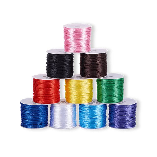 Satin Kordel ∅ 2 mm - 10 meter - PerlineBeads SA