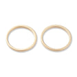 Schmuckverbinder Ringform, Ø 15 mm - Gold - PerlineBeads SA