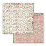 Scrapbook - Block "Alice" Backgrounds - Double Face - 10 Seiten - 20,3 x 20,3 (8x8 inch) - PerlineBeads SA