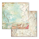 Scrapbook - Block "Alice" Backgrounds - Double Face - 10 Seiten - 20,3 x 20,3 (8x8 inch) - PerlineBeads SA