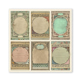 Scrapbook - Block "Alice in Wonderland" - Double Face - 10 Seiten - 30,5 x 30,5 cm (12 x 12 inch) - PerlineBeads SA