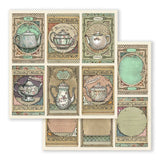 Scrapbook - Block "Alice in Wonderland" - Double Face - 10 Seiten - 30,5 x 30,5 cm (12 x 12 inch) - PerlineBeads SA