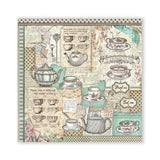 Scrapbook - Block "Alice in Wonderland" - Double Face - 10 Seiten - 30,5 x 30,5 cm (12 x 12 inch) - PerlineBeads SA