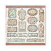 Scrapbook - Block "Alice Through the Looking Glass" - Double Face - 10 Seiten - 20,3 x 20,3 (8x8 inch) - PerlineBeads SA