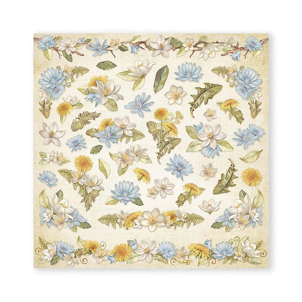 Scrapbook - Block "Hidde Grove" - Double Face - 10 Seiten - 30,5 x 30,5 cm (12 x 12 inch) - PerlineBeads SA
