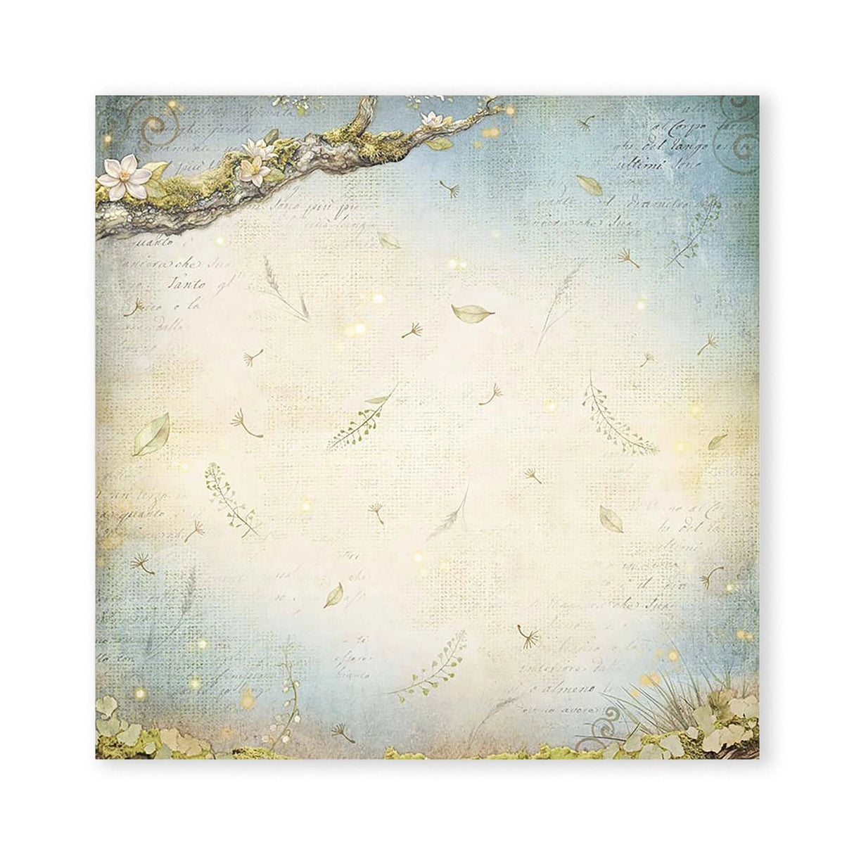 Scrapbook - Block "Hidde Grove" - Double Face - 10 Seiten - 30,5 x 30,5 cm (12 x 12 inch) - PerlineBeads SA