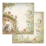 Scrapbook - Block "Hidde Grove" - Double Face - 10 Seiten - 30,5 x 30,5 cm (12 x 12 inch) - PerlineBeads SA