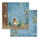 Scrapbook - Block "Hidde Grove" - Double Face - 10 Seiten - 30,5 x 30,5 cm (12 x 12 inch) - PerlineBeads SA