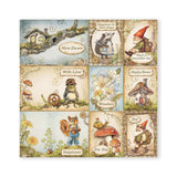 Scrapbook - Block "Hidde Grove" - Double Face - 10 Seiten - 30,5 x 30,5 cm (12 x 12 inch) - PerlineBeads SA