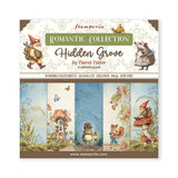 Scrapbook - Block "Hidde Grove" - Double Face - 10 Seiten - 30,5 x 30,5 cm (12 x 12 inch) - PerlineBeads SA