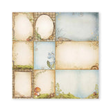 Scrapbook - Block "Hidde Grove" - Double Face - 10 Seiten - 30,5 x 30,5 cm (12 x 12 inch) - PerlineBeads SA