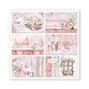 Scrapbook - Block "Roseland" - Double Face - 10 Seiten - 20,3 x 20,3 (8x8 inch) - PerlineBeads SA