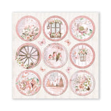 Scrapbook - Block "Roseland" - Double Face - 10 Seiten - 20,3 x 20,3 (8x8 inch) - PerlineBeads SA