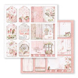 Scrapbook - Block "Roseland" - Double Face - 10 Seiten - 20,3 x 20,3 (8x8 inch) - PerlineBeads SA