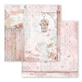 Scrapbook - Block "Roseland" - Double Face - 10 Seiten - 20,3 x 20,3 (8x8 inch) - PerlineBeads SA