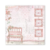 Scrapbook - Block "Roseland" - Double Face - 10 Seiten - 20,3 x 20,3 (8x8 inch) - PerlineBeads SA