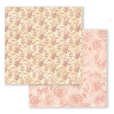 Scrapbook - Block "Shabby Rose" - Double Face - 10 Seiten - 20,3 x 20,3 (8x8 inch) - PerlineBeads SA