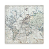 Scrapbook - Block "Silent Sea" Backgrounds - Double Face - 10 Seiten - 20,3 x 20,3 (8x8 inch) - PerlineBeads SA