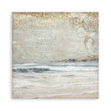 Scrapbook - Block "Silent Sea" Backgrounds - Double Face - 10 Seiten - 20,3 x 20,3 (8x8 inch) - PerlineBeads SA
