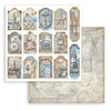 Scrapbook - Block "Silent Sea" - Double Face - 10 Seiten - 20,3 x 20,3 (8x8 inches) - PerlineBeads SA
