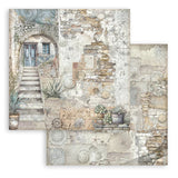 Scrapbook - Block "Silent Sea" - Double Face - 10 Seiten - 20,3 x 20,3 (8x8 inches) - PerlineBeads SA