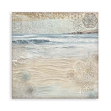 Scrapbook - Block "Silent Sea" - Double Face - 10 Seiten - 30,5 x 30,5 cm (12 x 12 inch) - PerlineBeads SA