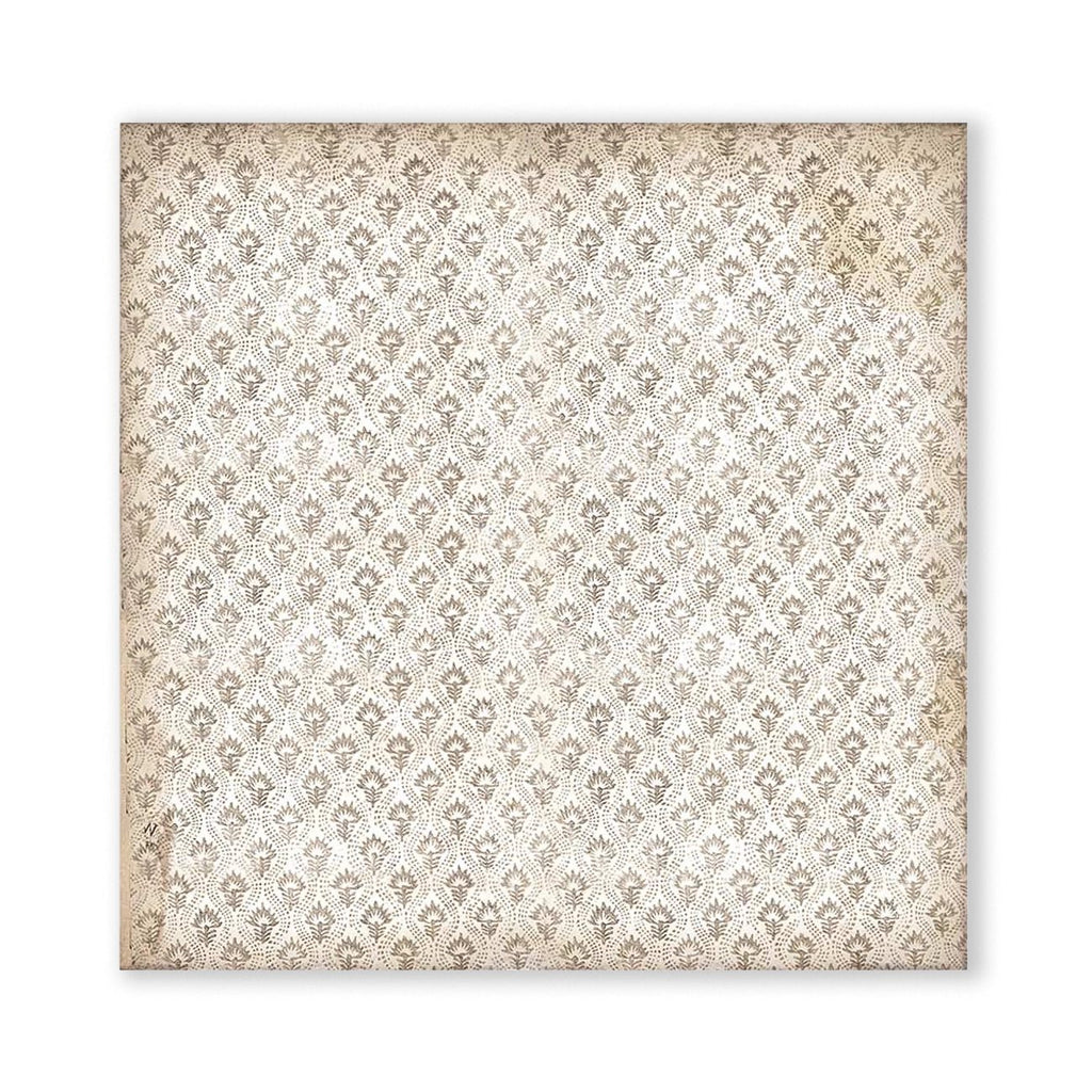 Scrapbook-Block "Vintage Library" Backgrounds - Double Face - 10 Seiten - 30,5 x 30,5 (12x12 inch) - perlinebeads.ch