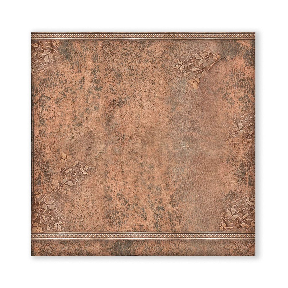 Scrapbook-Block "Vintage Library" Backgrounds - Double Face - 10 Seiten - 30,5 x 30,5 (12x12 inch) - perlinebeads.ch