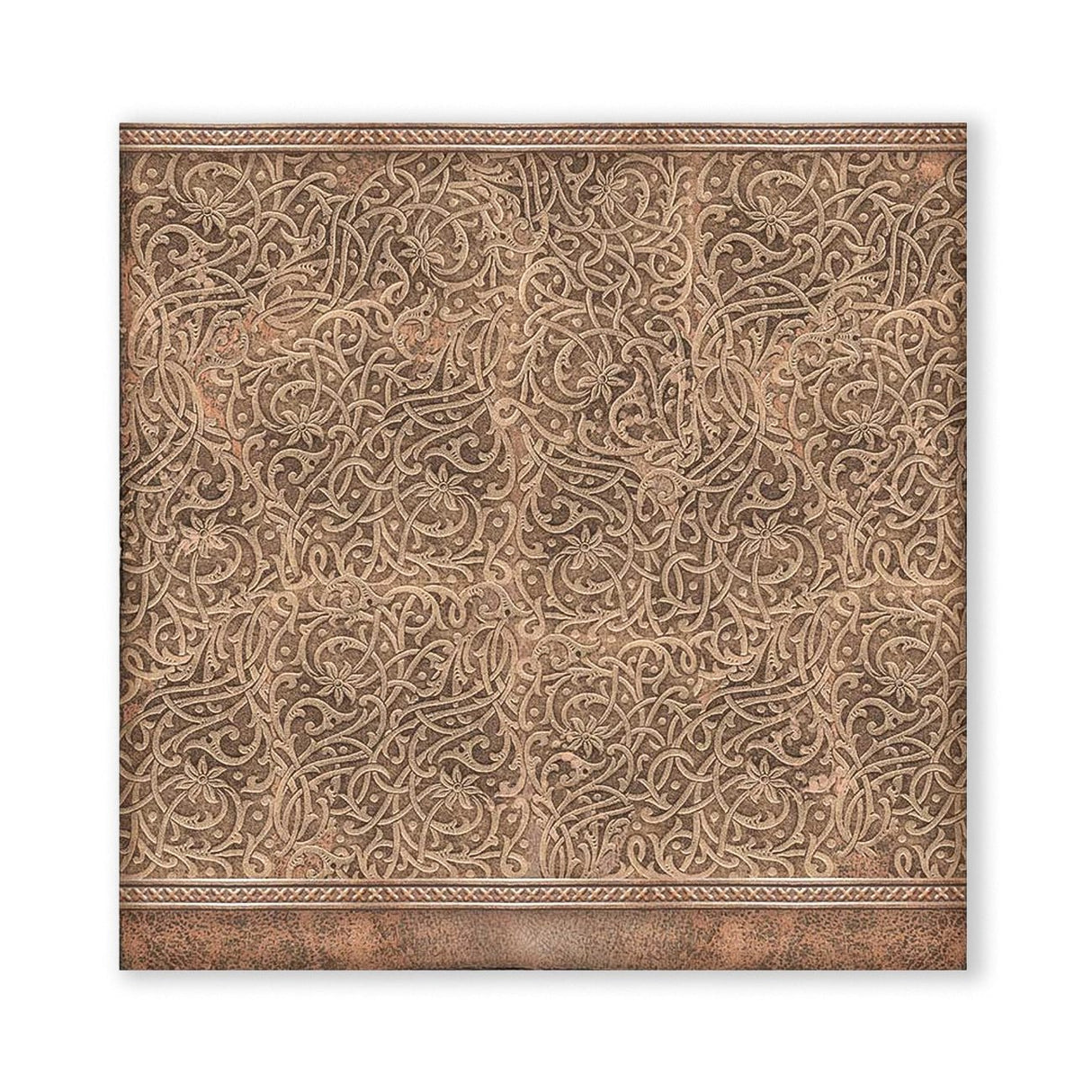 Scrapbook-Block "Vintage Library" Backgrounds - Double Face - 10 Seiten - 30,5 x 30,5 (12x12 inch) - perlinebeads.ch