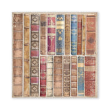 Scrapbook-Block "Vintage Library" Backgrounds - Double Face - 10 Seiten - 30,5 x 30,5 (12x12 inch) - perlinebeads.ch