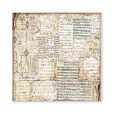 Scrapbook-Block "Vintage Library" Backgrounds - Double Face - 10 Seiten - 30,5 x 30,5 (12x12 inch) - perlinebeads.ch