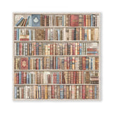 Scrapbook-Block "Vintage Library" Backgrounds - Double Face - 10 Seiten - 30,5 x 30,5 (12x12 inch) - perlinebeads.ch