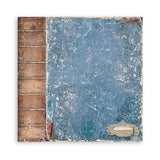 Scrapbook - Block "Vintage Library" - Double Face - 10 Seiten - 20,3 x 20,3 (8x8 inch) - PerlineBeads SA