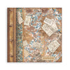 Scrapbook - Block "Vintage Library" - Double Face - 10 Seiten - 30,5 x 30,5 cm (12 x 12 inch) - PerlineBeads SA