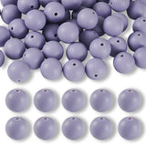 Silikon-Perle Rund • Lavender, 15mm - PerlineBeads SA