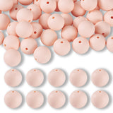 Silikon-Perle Rund • Misty Rose, 15mm - PerlineBeads SA