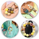 Silikon-Perlen Set • 50 Stück • 19 Cowboy-Motive - PerlineBeads SA