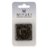 Slender Bugle 6 mm – Metallic Iris Brown - PerlineBeads SA