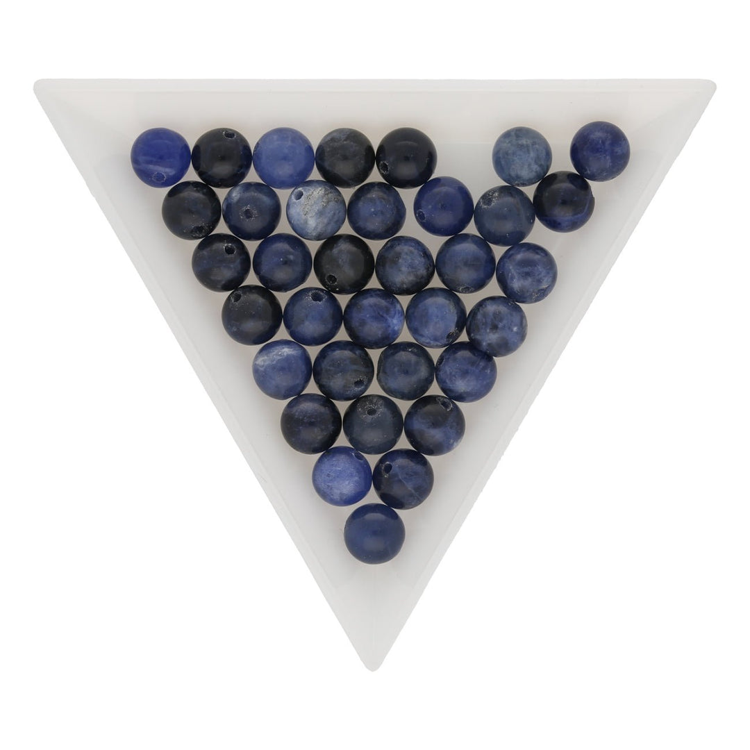 Sodalith Perlen - rund - 6 mm - PerlineBeads