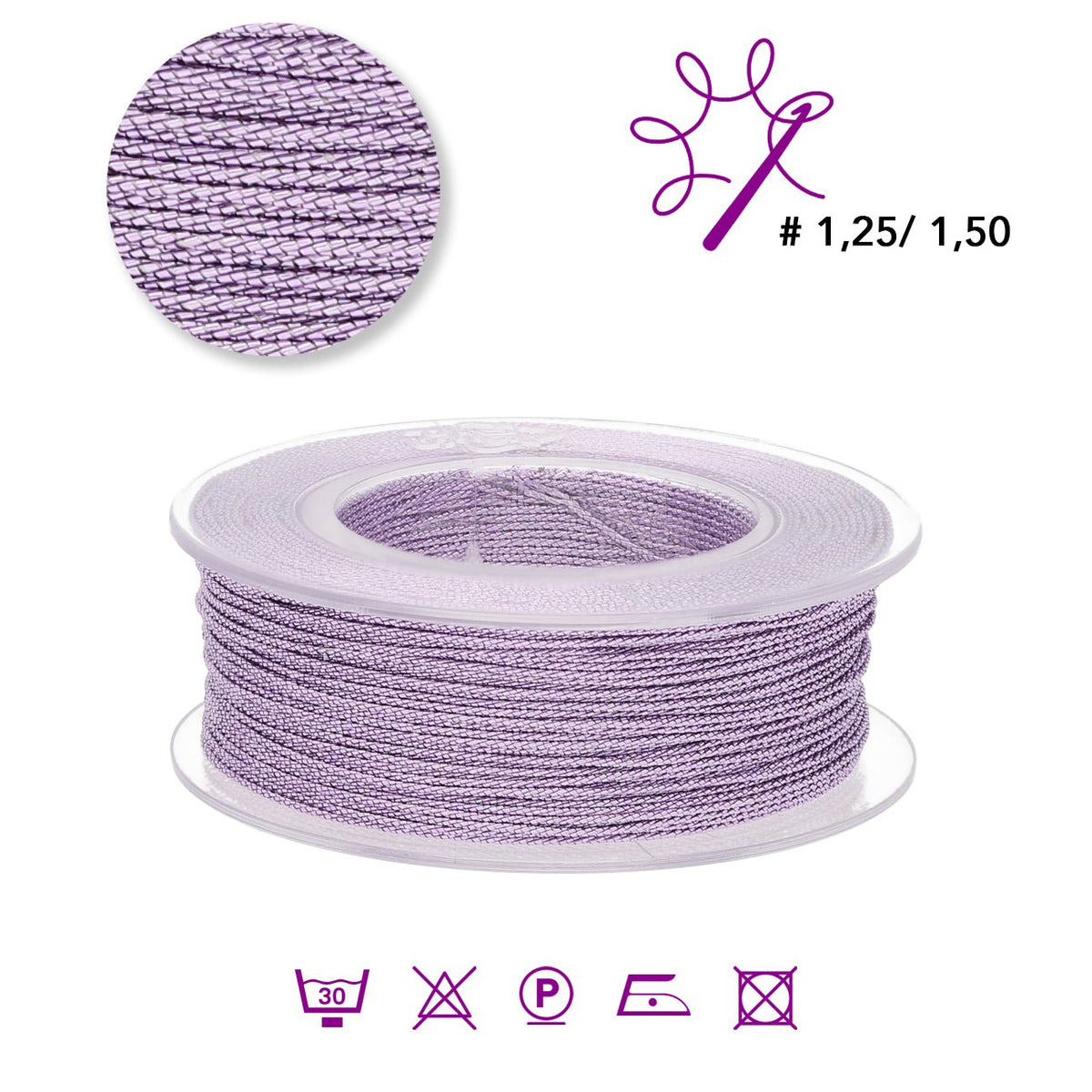 Sorrento Strong Schmuckgarn - Lilla (99050) - PerlineBeads SA