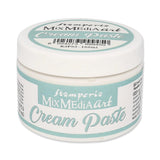 Stamperia Cream Paste – Weiss (150 ml) - PerlineBeads SA