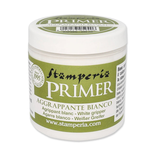 Stamperia Primer – Weiss, 250 ml - PerlineBeads SA
