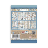 Stamperia Silent Sea – Washi Pad (A5, 8 Bögen) - PerlineBeads SA